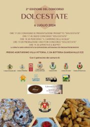 Seconda edizione del concorso “dolcestate”