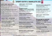 Programma eventi luglio e agosto 2024