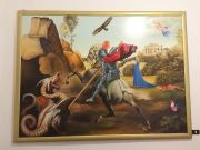A castello Gallelli di Badolato dal 01.08.2024 al 01.09.2024 sarà inaugurata una mostra dedicata a San Giorgio e il Drago