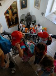 Piccoli visitatori alla scoperta di castello Gallelli di Badolato