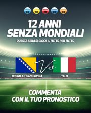 Italia-Bosnia, sfida decisiva per il Mondiale: Azzurri obbligati a vincere