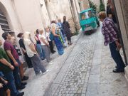 Turisti Lettoni in visita a Badolato borgo